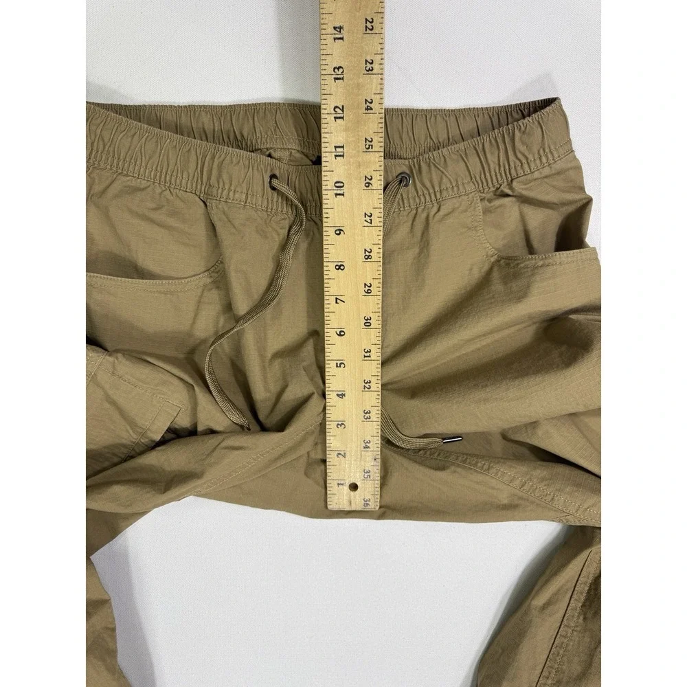 Bylt Pants Men's Medium Brown Ripstop Premium Basics Drawstring Jogger Stretch